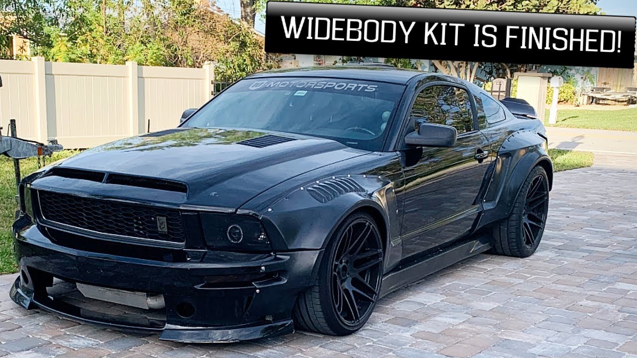 MY WIDEBODY S197 MUSTANG IS COMPLETE!! *THE FIRST ONE IN THE WORLD!*