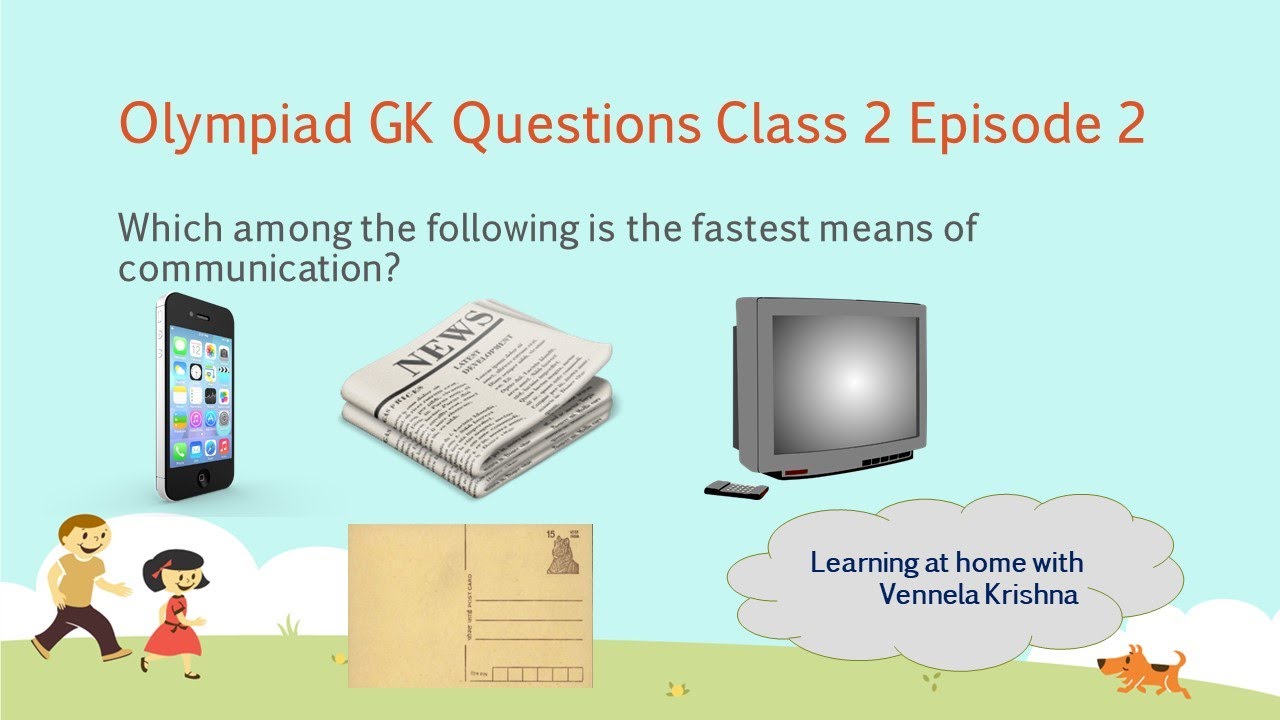 GK Olympiad Quiz (IGKO) for Class 2 Episode 2