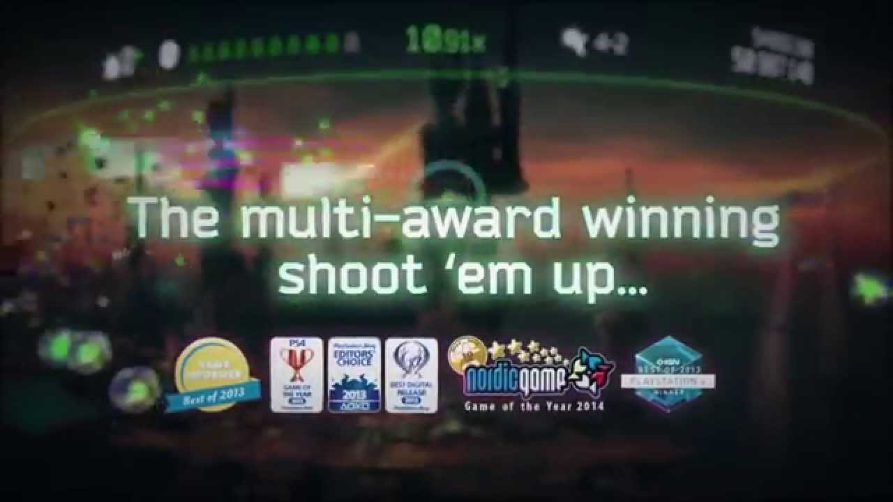 RESOGUN blasts on to PS3 & PS Vita | Announce TRAILER