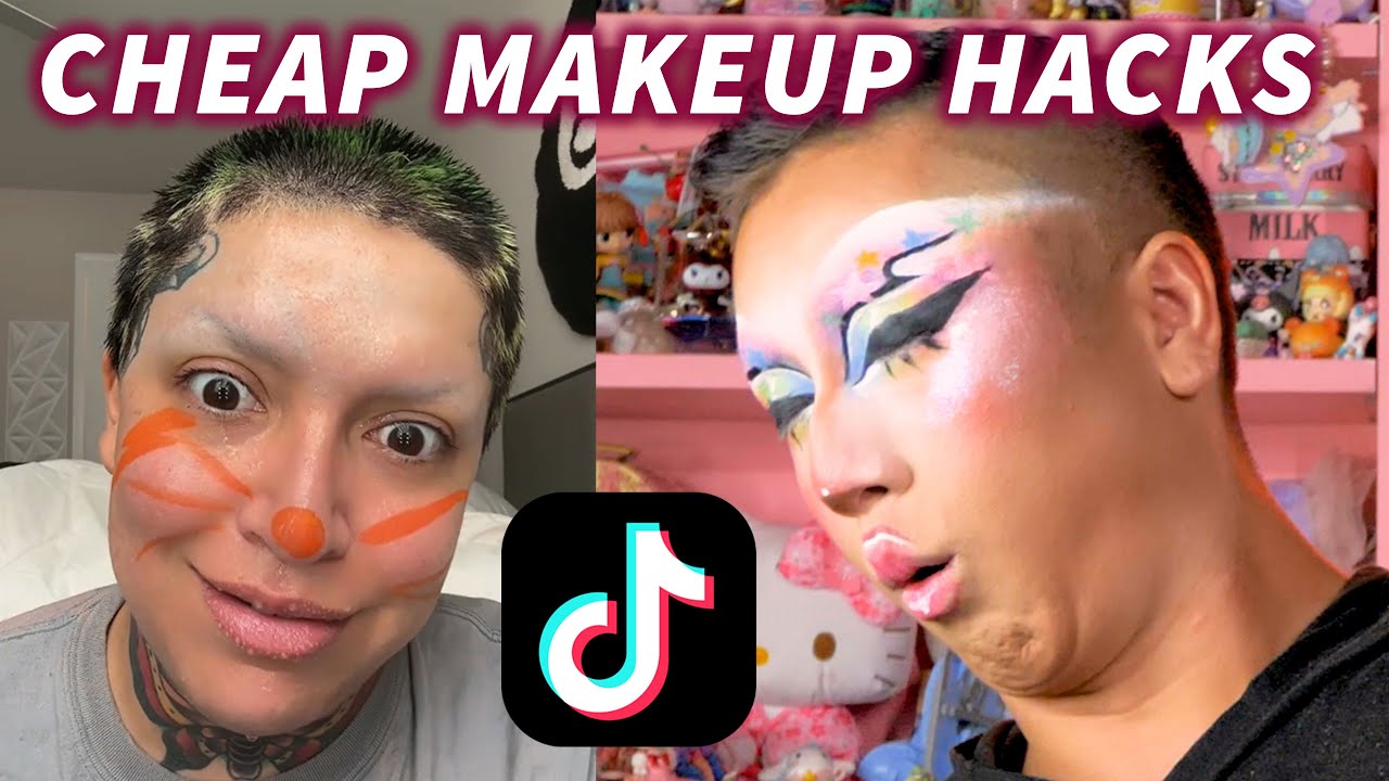 Пробуем ДЕШЕВЫЕ лайфхаки по макияжу из TikTok // Nina Pool, которой мы доверяем!
