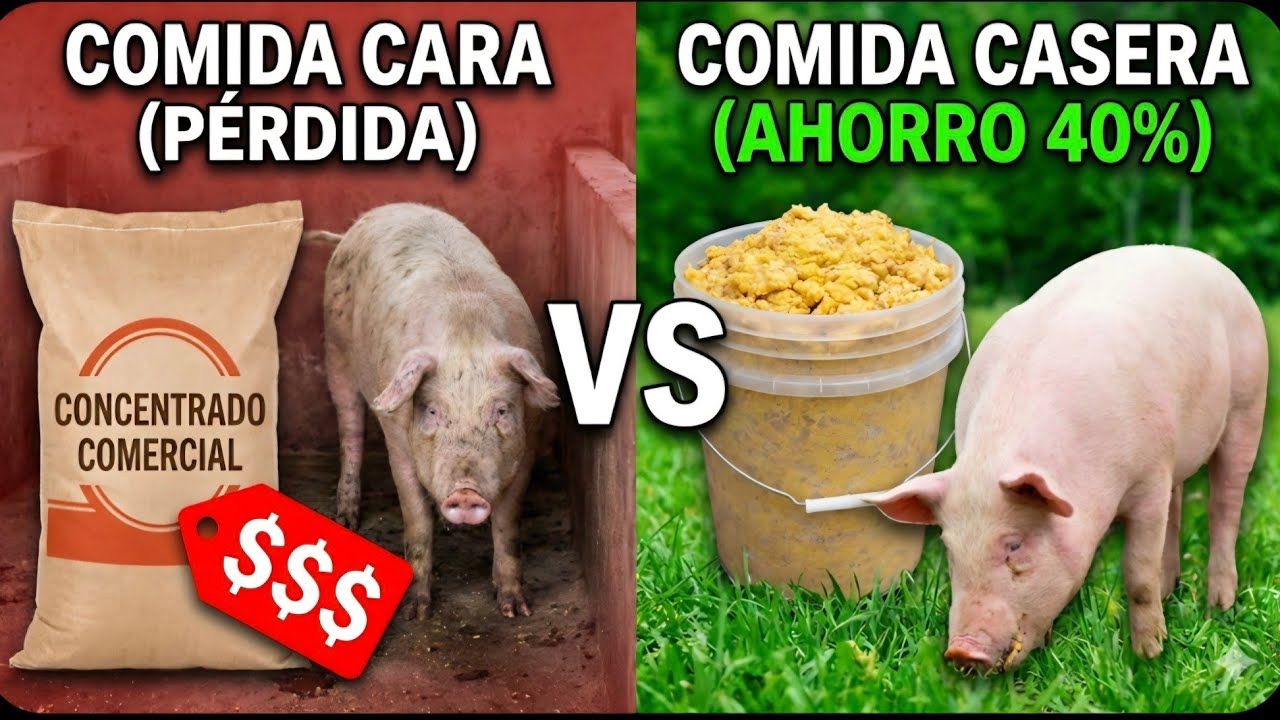 RECETA EXACTA Alimento fermentado para CERDOS