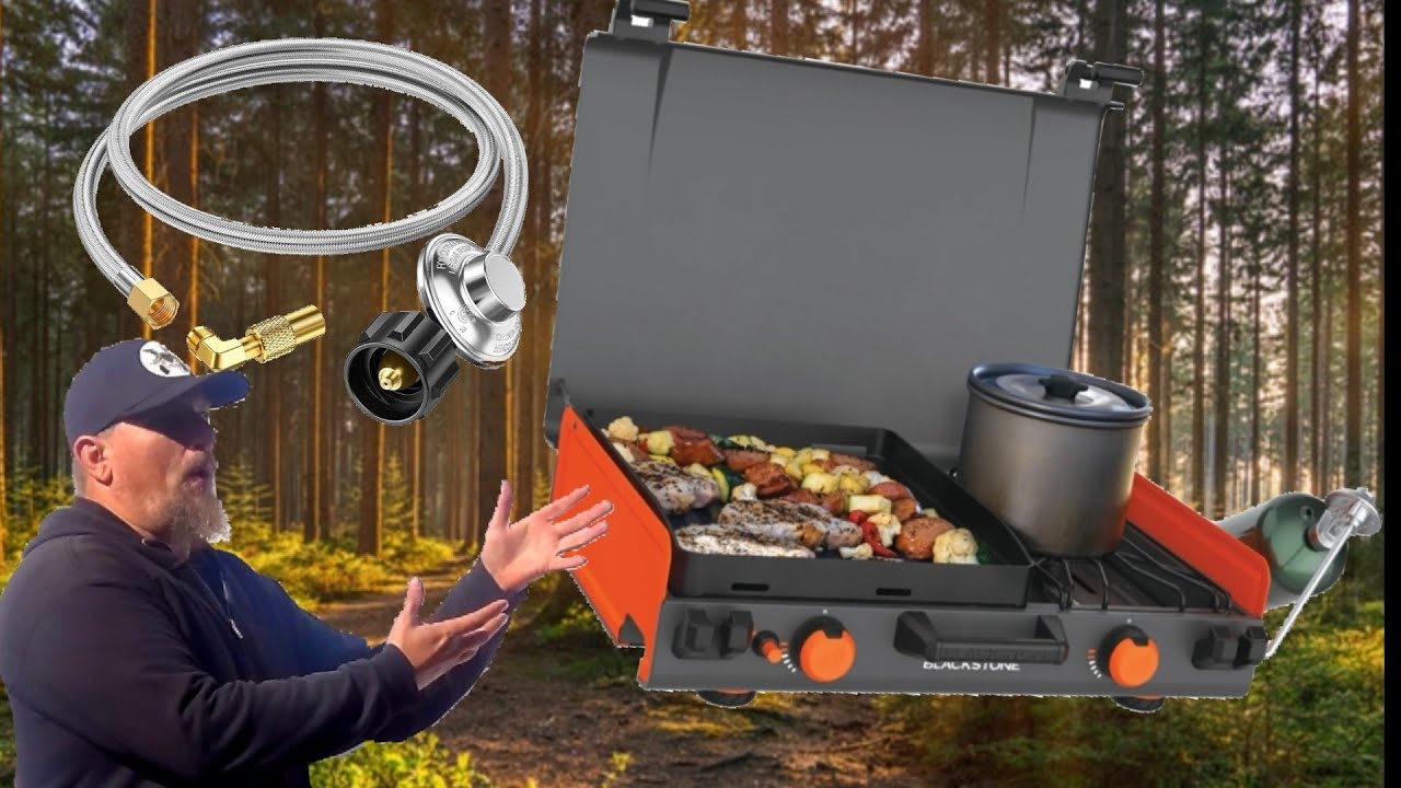 Blackstone Camping Griddle With Side Burner. Is It Worth The Hype? Adventure Ready #blackstone