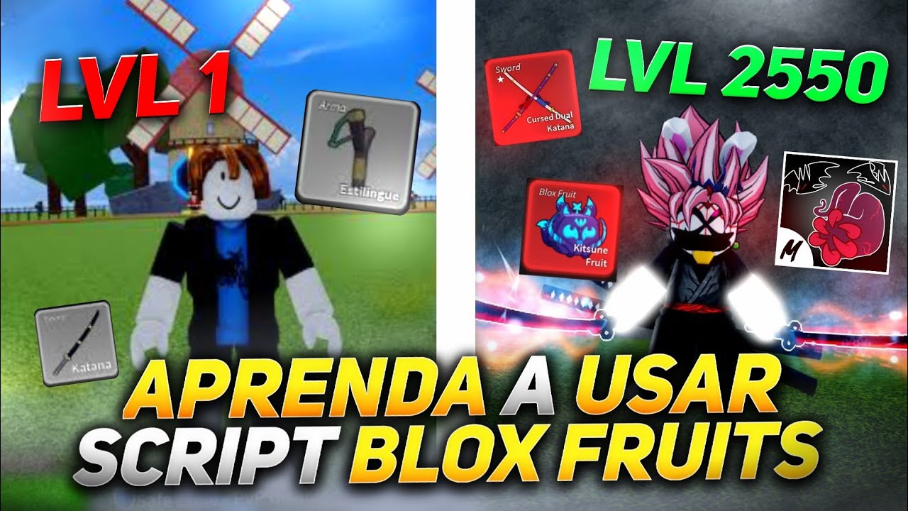 Como USAR as FUNÇÕES do SCRIPT BLOX FRUITS  - AULA 1