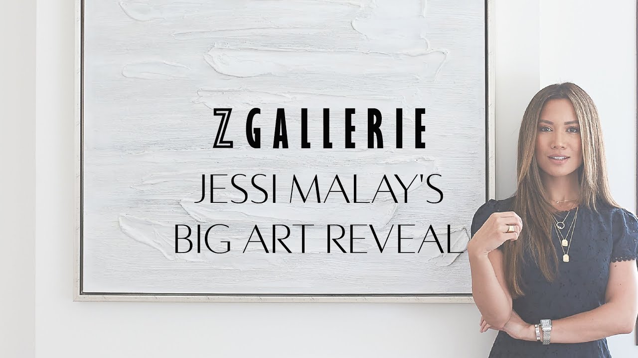 Z Gallerie x Jessi Malay Art Makeover