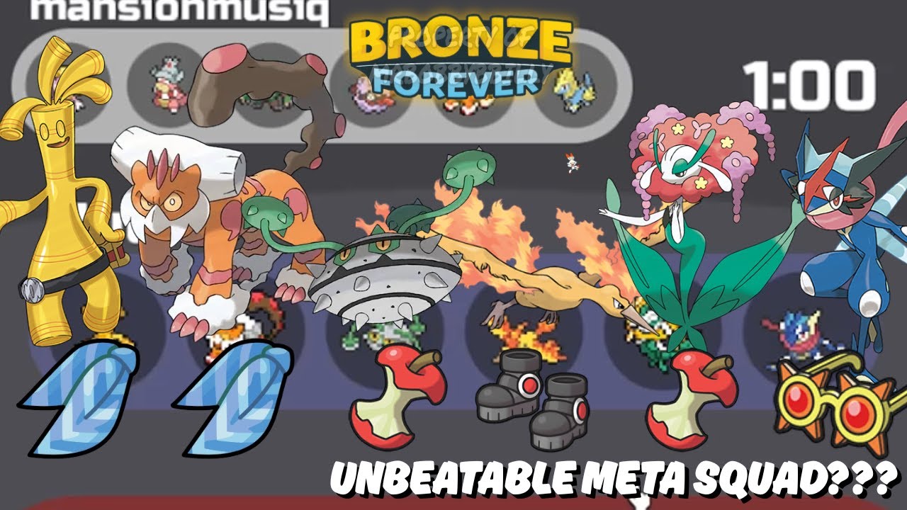 This Team is UNBEATABLE- Pokemon Brick Bronze PVP