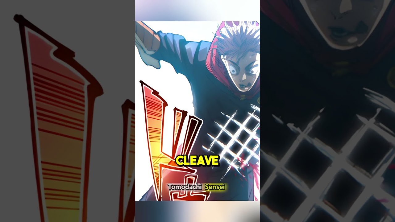 The Difference Between Cleave and Dismantle #jujutsukaisen #jjk #sukuna