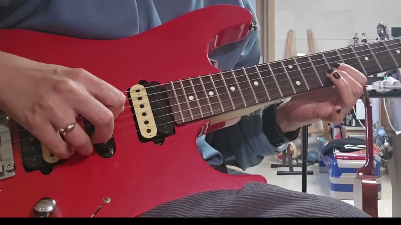 [지옥 본편] No.47 고급 5string sweep & tapping 