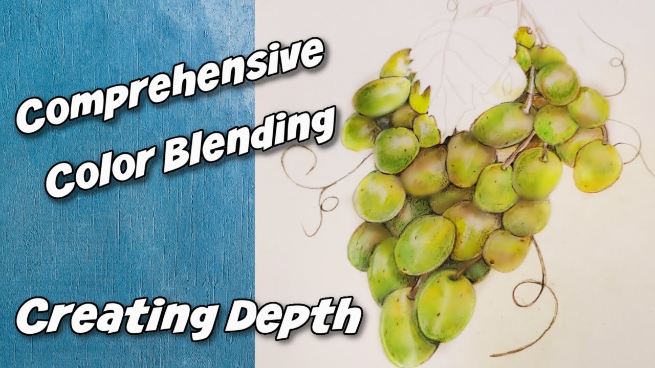 How To Create Depth Using Colored Pencils