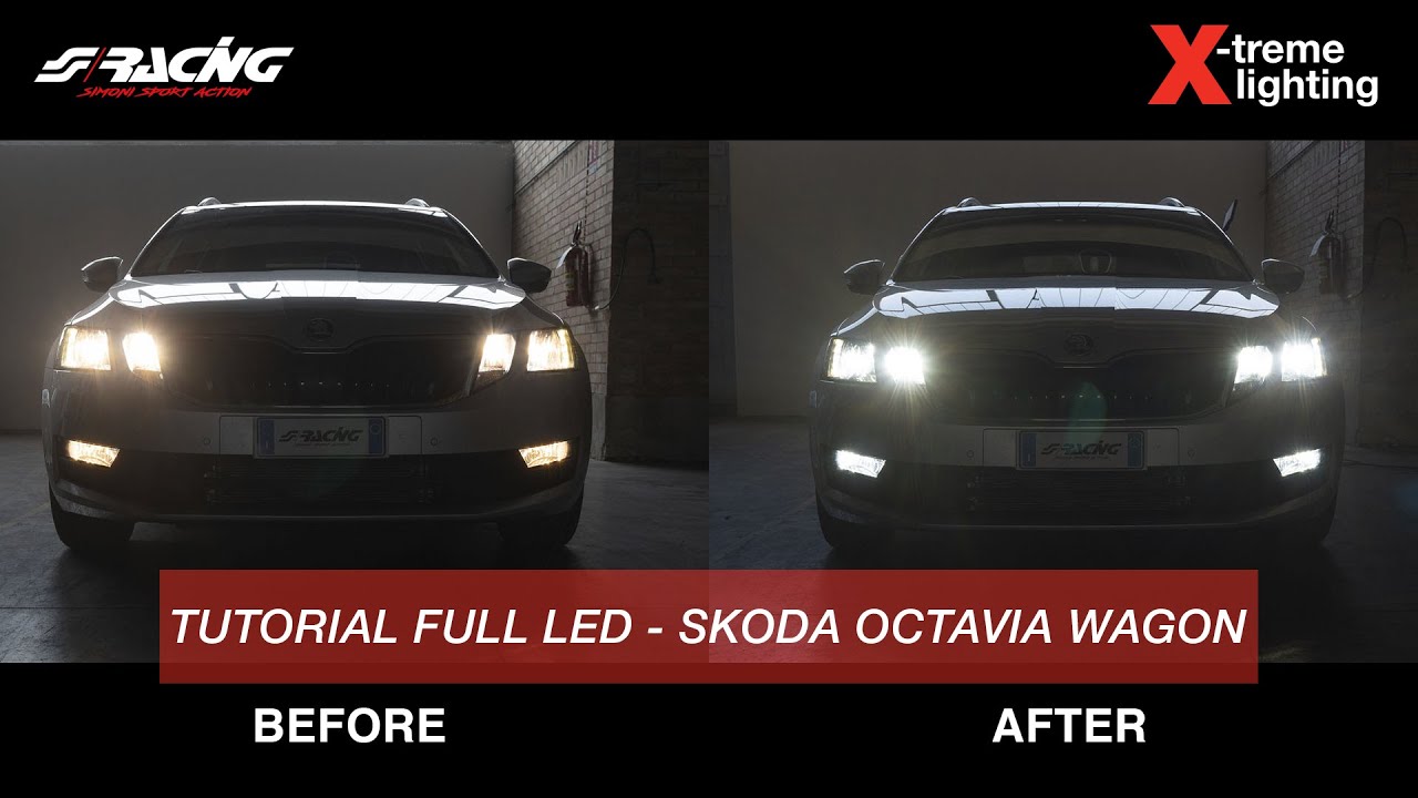 [ENG] Skoda Octavia Wagon - Model Year 2019 Full Led Conversion - Simoni Racing