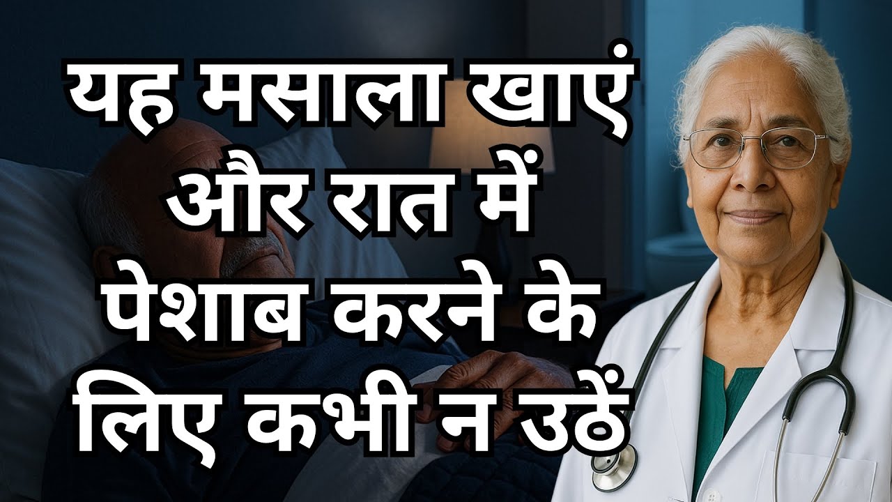 रात में पेशाब से बचाव: खाएँ ये 5 मसाले और इन 5 से आज ही बचें