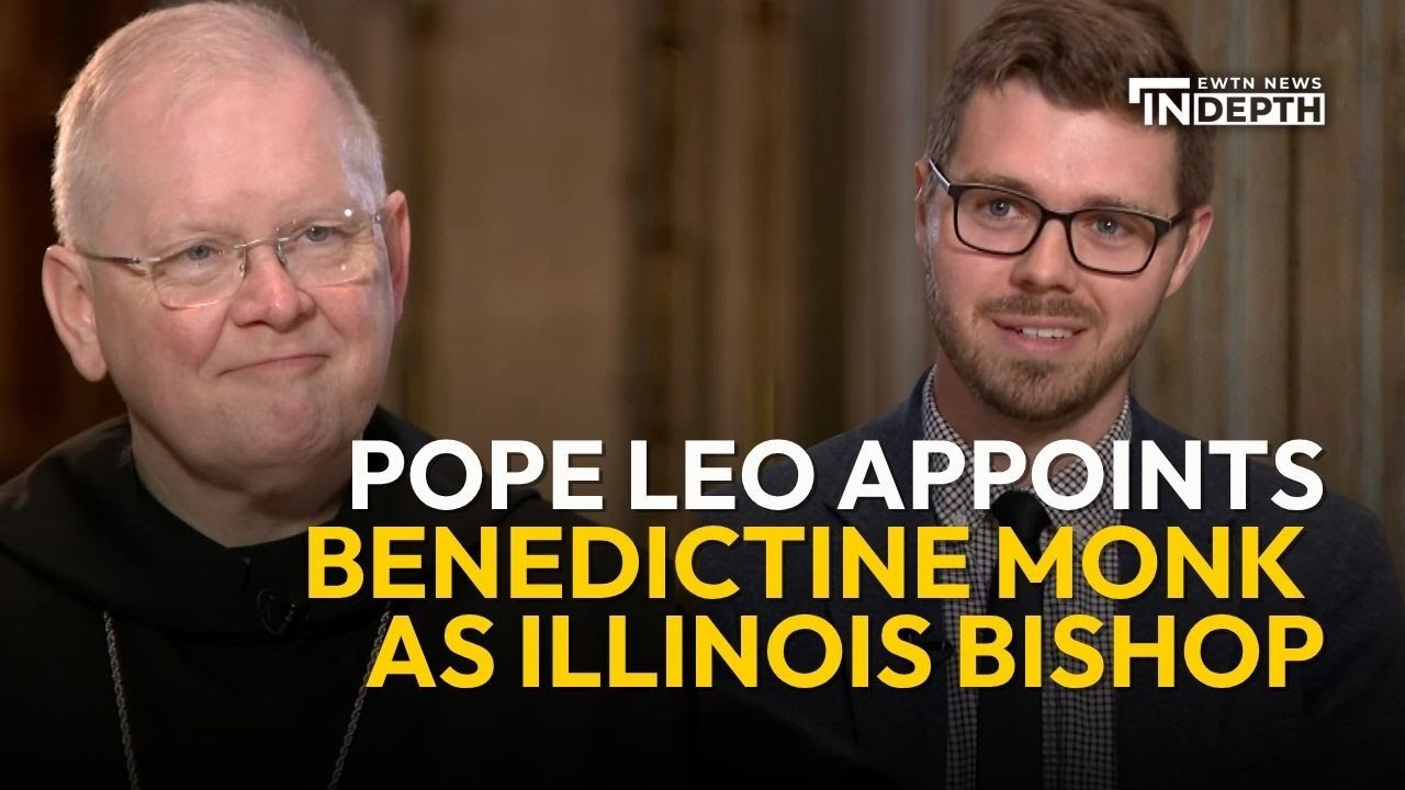 Pope Leo XIV Appoints Benedictine Monk as Illinois Bishop | EWTN News In Depth May 15, 2026