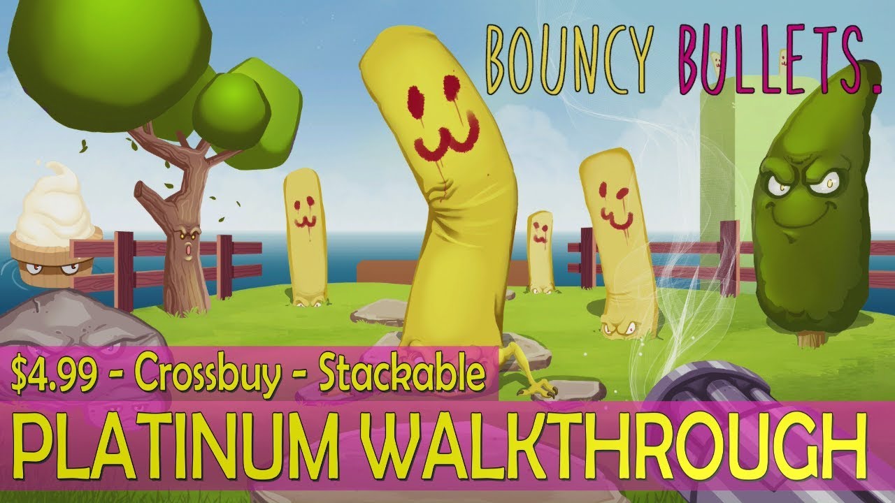 Bouncy Bullets Platinum Walkthrough | Trophy & Achievement Guide | Easy Platinum