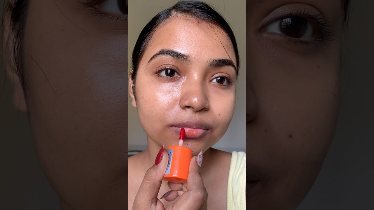 Let&rsquo;s try an orange tint on pigmented lips!