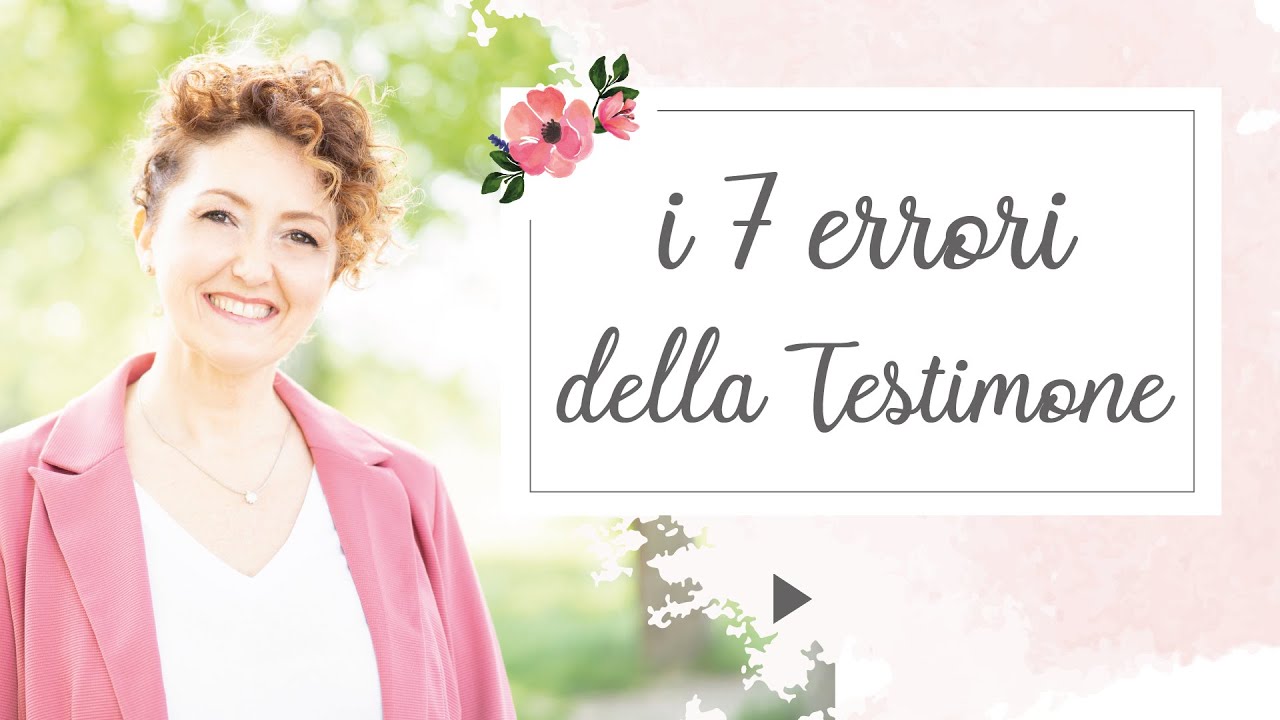 7 errori che la Testimone della Sposa non deve commettere - Matrimoni con l'accento - Roberta Patanè