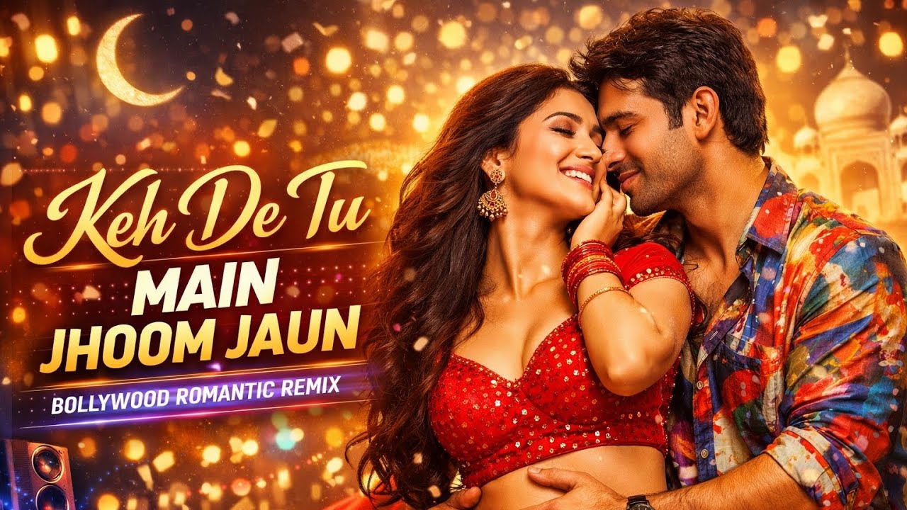 Keh De Tu Main Jhoom Jaun 💃❤️ | Bollywood Romantic Remix | 90s Love Vibes | New Hindi Remix Song