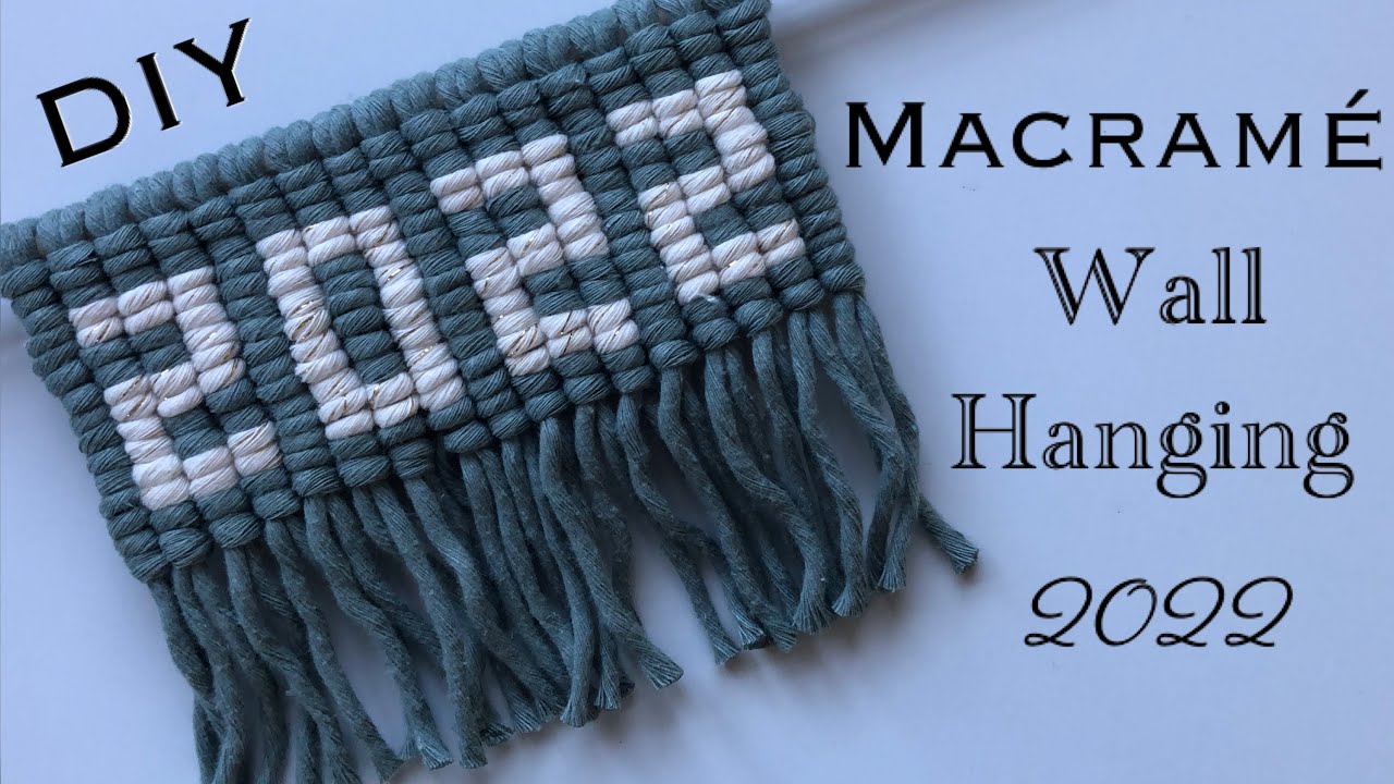 2022 Macrame Wall Hanging