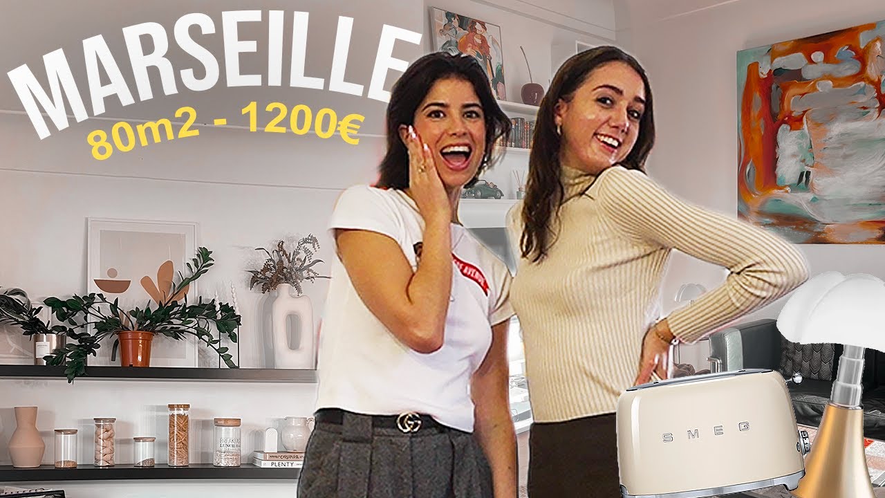 1200€ pour 80m2 à MARSEILLE (décoration, organisation & DIY chez @stelle.)