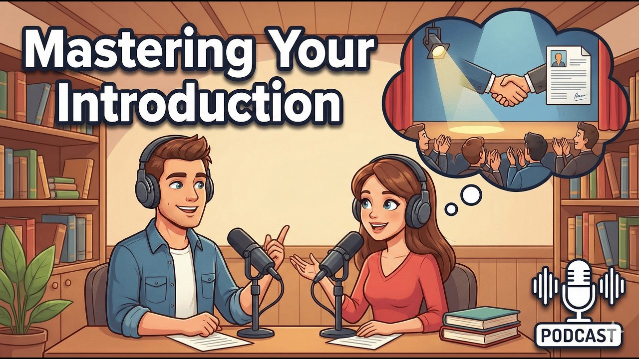Master Your English Introduction | First Impressions & Small Talk Secrets | English Podcast