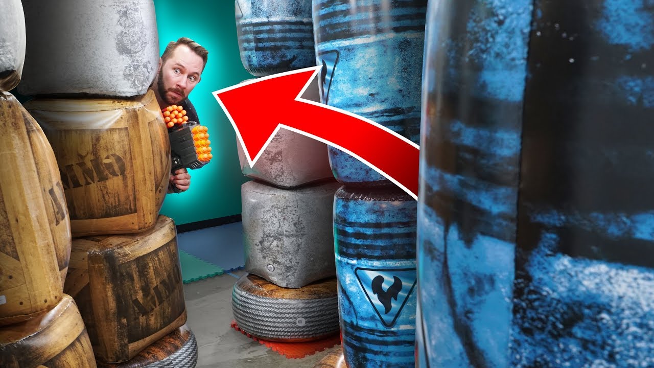 NERF Destroy the Towers Challenge!