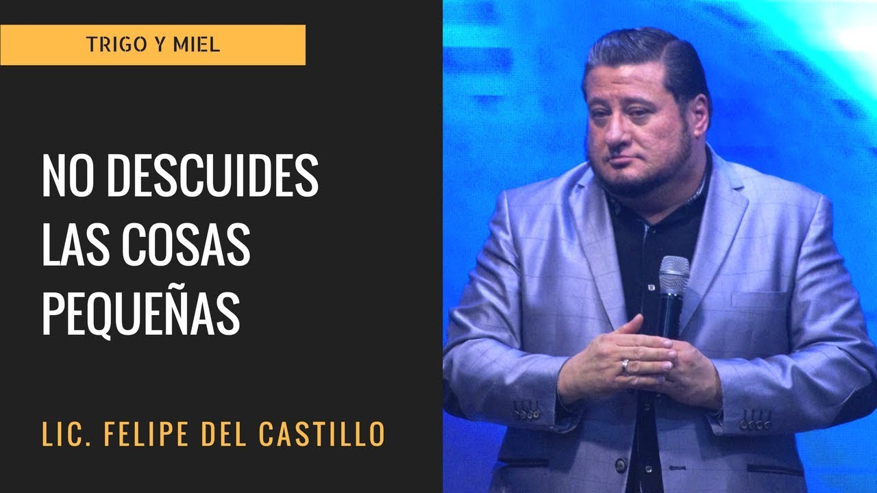 No descuides las cosas pequeñas - Felipe Del Castillo