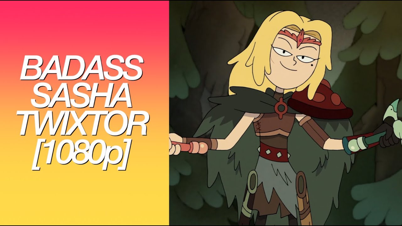 (Amphibia) Sasha Waybright Scene Pack || Twixtored\Slowed [1080p]