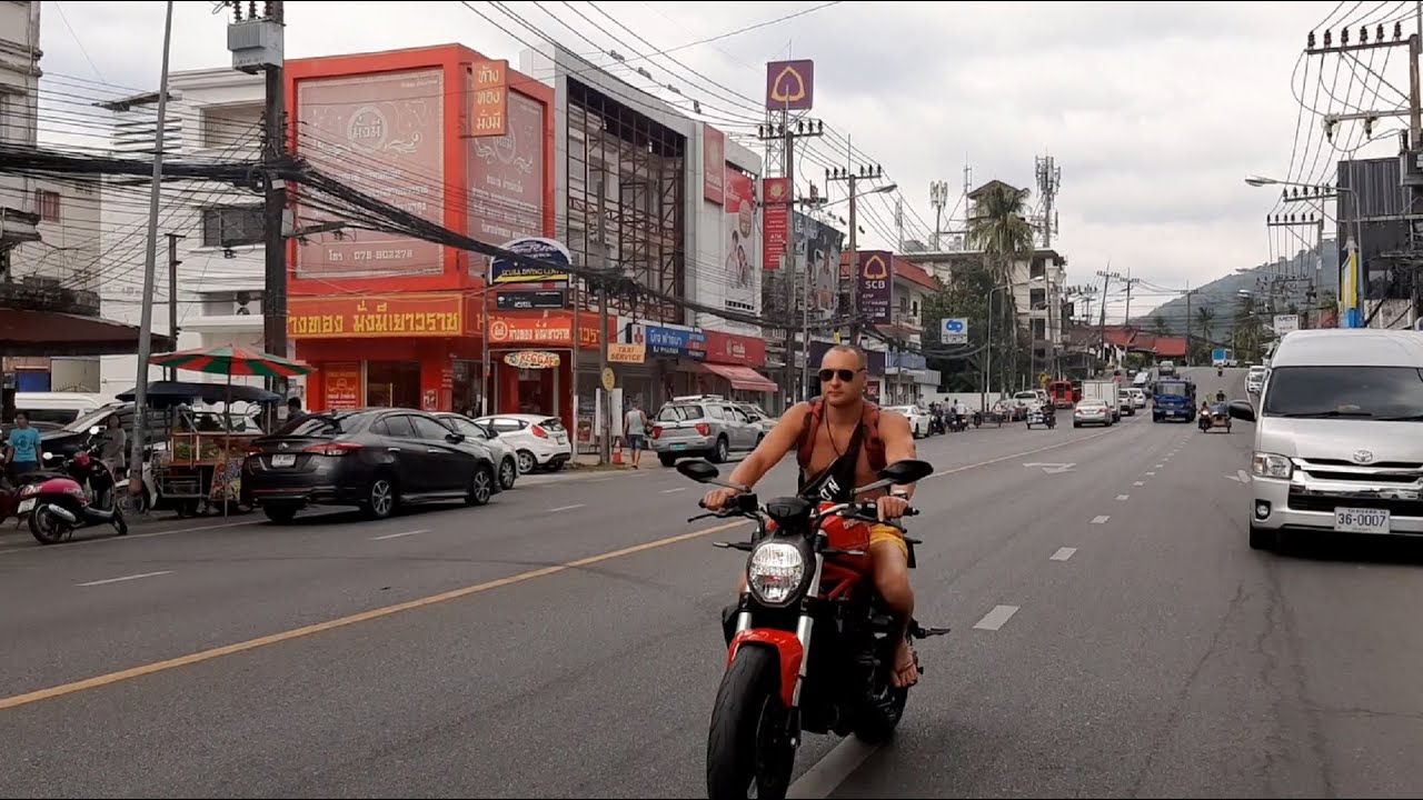 Patak Road in Phuket - Walking the main road from Kata to Karon