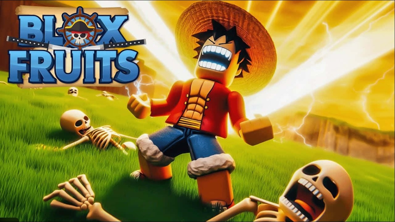 playing blox fruits