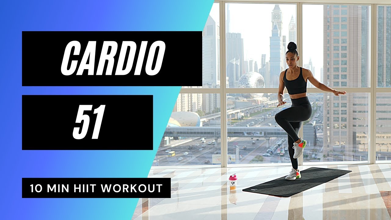 10 Min Cardio Workout // HIIT | MrandMrsMuscle