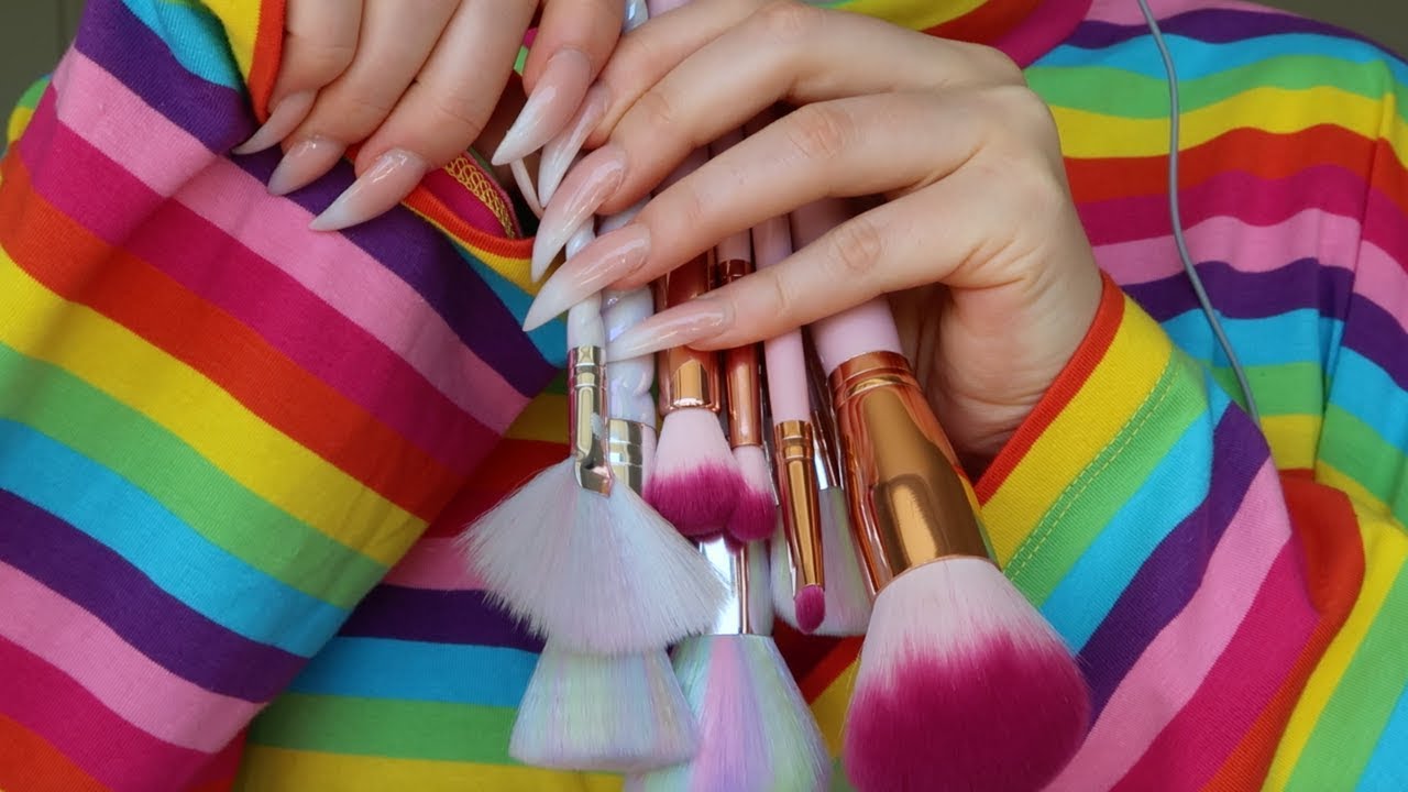 QUIET CAMERA & FACE BRUSHING / TRACING NO-TALKING ASMR || NO TAPPING, LOTS OF SLOW CAMERA BRUSHING