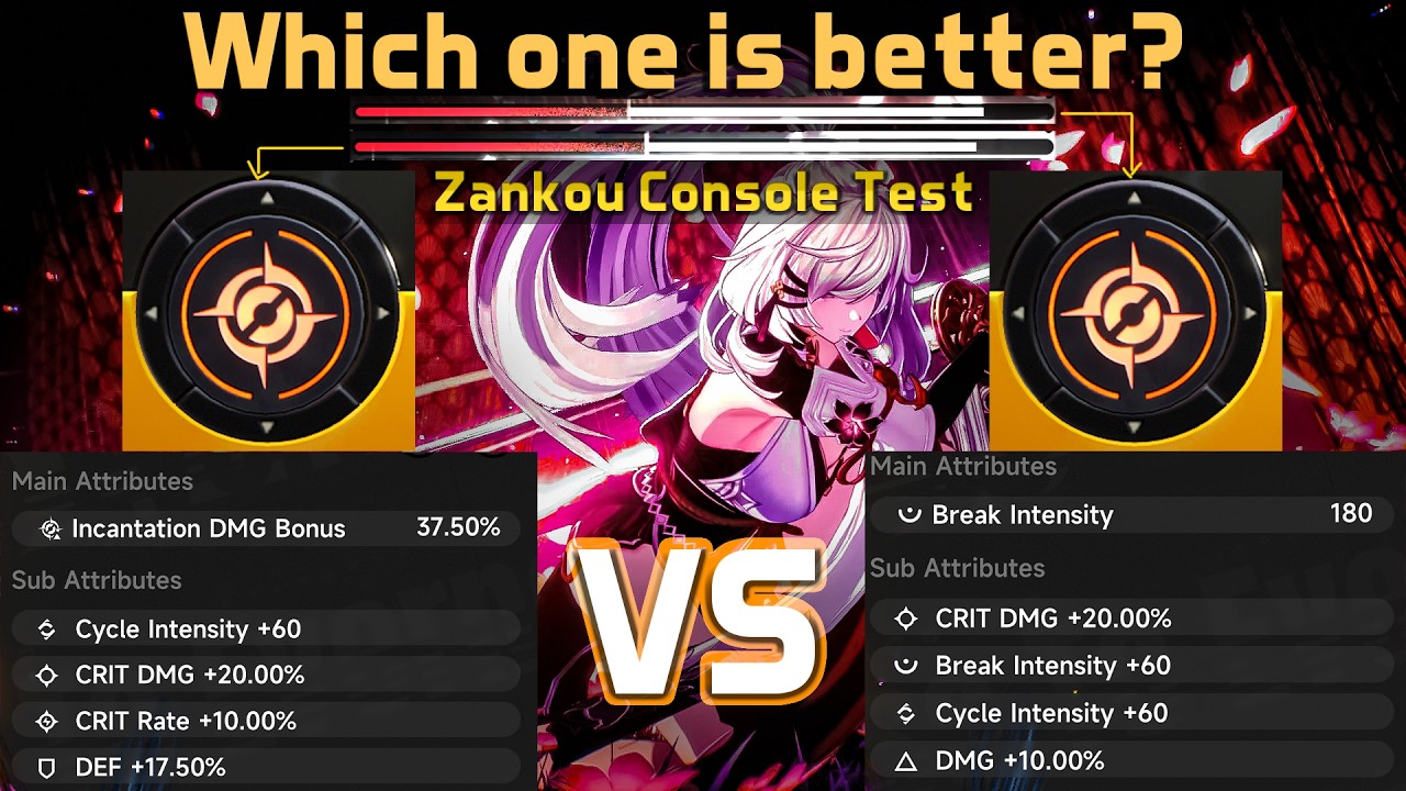 NTE Zankou's Main Console Test