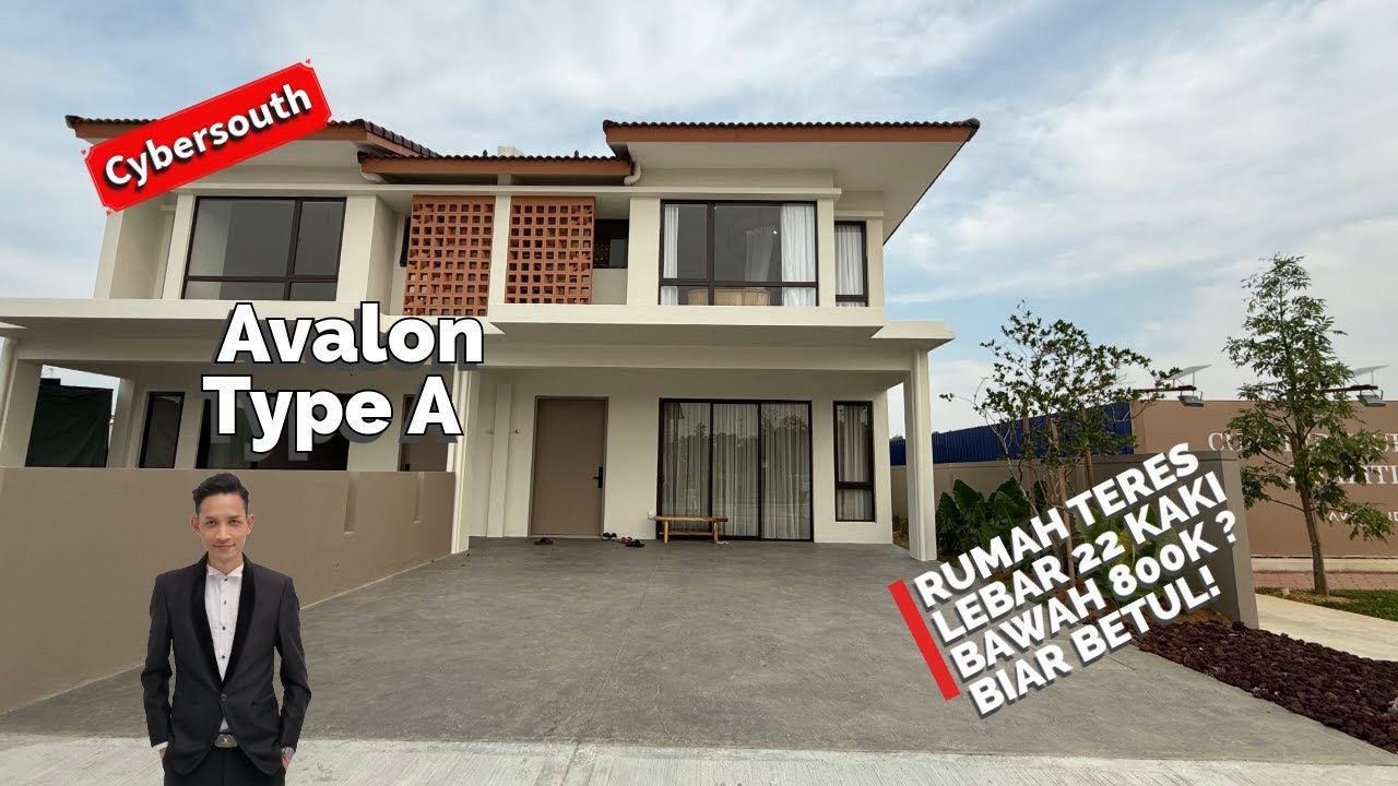 AVALON 22x65 | RM720k Leh dapat RUMAH TERES di CYBERSOUTH Berdekatan CYBERJAYA! Concept Bali Style!