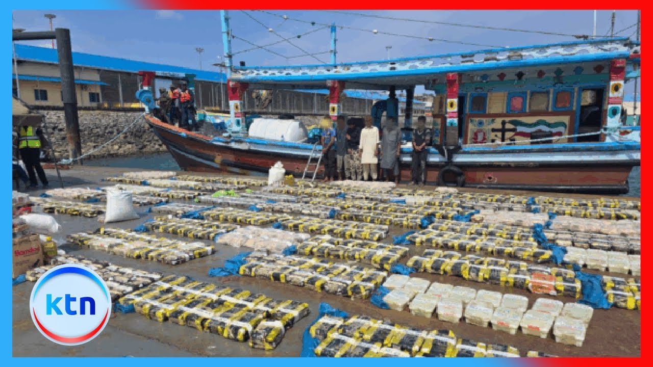 Kenya Navy seizes ship carrying KSh 8.2 billion worth of drugs off the coast of Mombasa