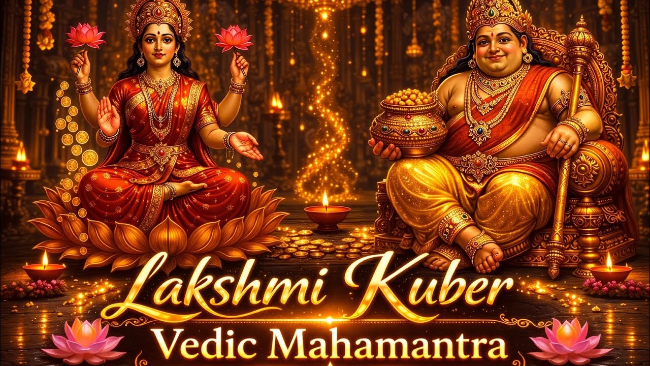 Listen Daily:Lakshmi Kuber Vedic Mahamantra | Powerful धन आकर्षण मंत्र for Wealth & Success