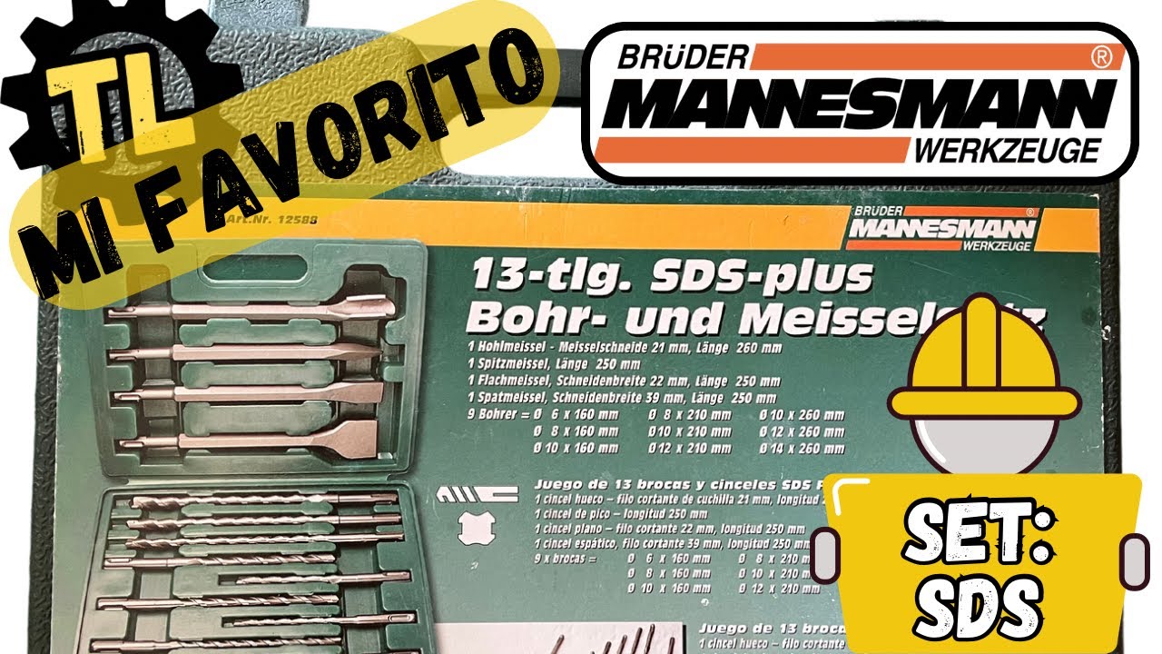 Juego BROCAS y CINCELES👷‍♂️MANNESMANN | Review completa🔎