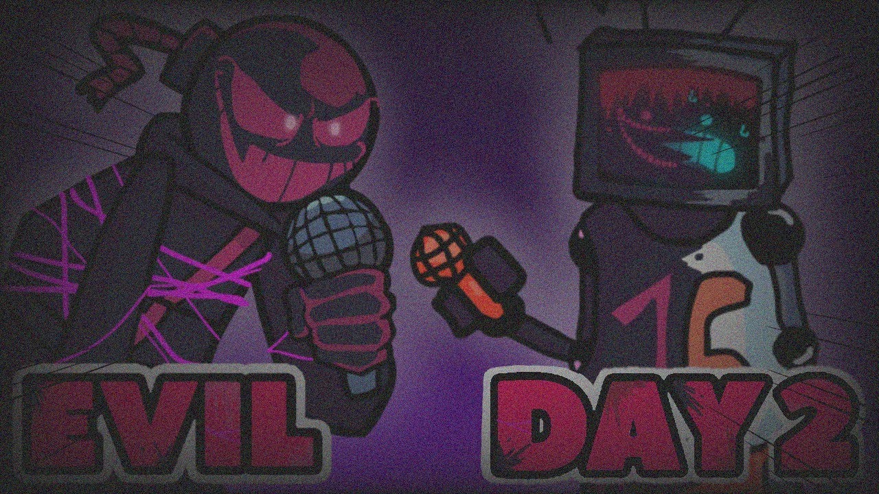 (EPILEPSY WARNING) FRIDAY NIGHT FUNKIN' mod EVIL WHITTY VS Corrupt HEX DAY 2 (New Song!)