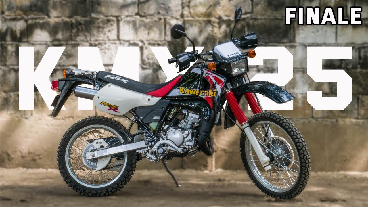 Final assembly 2001 kawasaki kmx125 rebuild episode 11