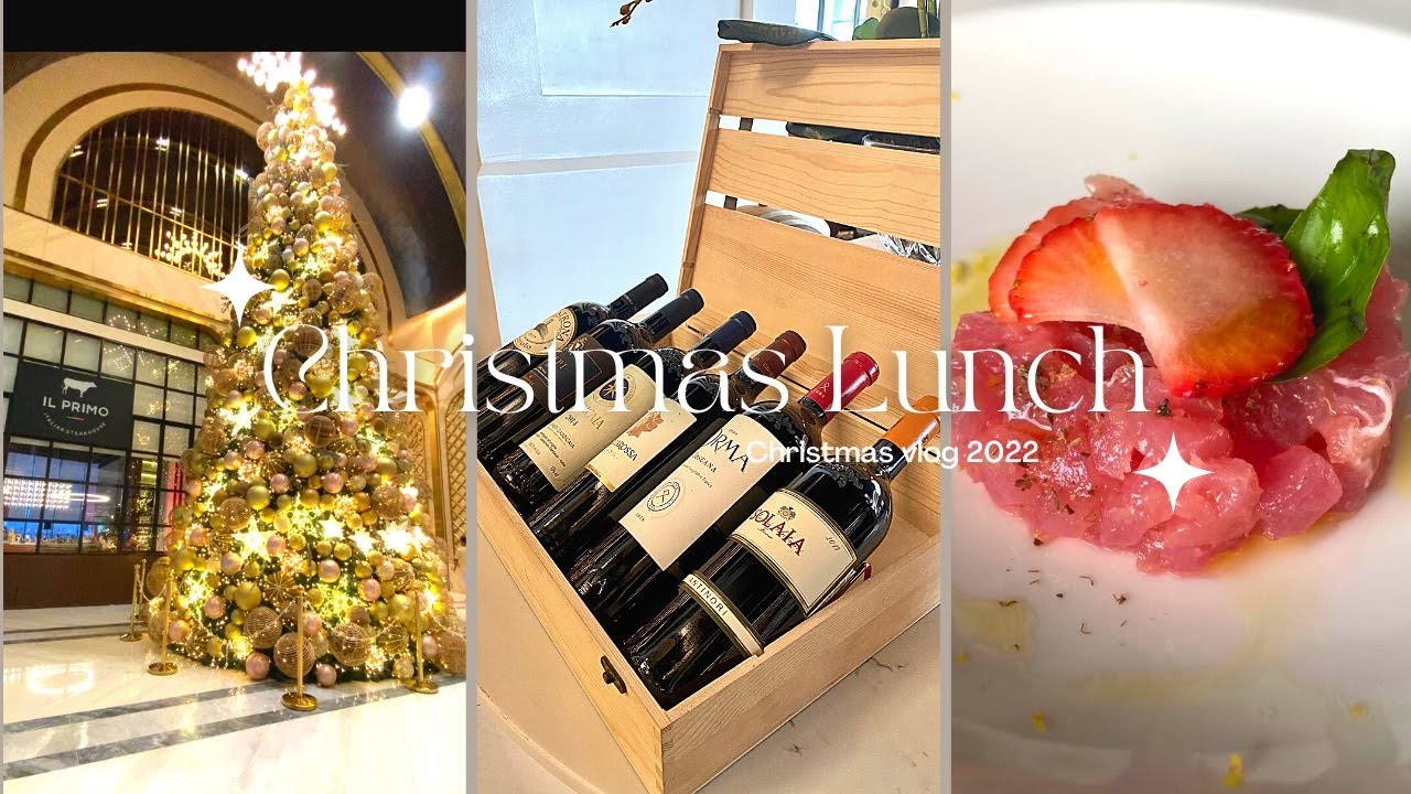 Christmas Lunch 2022 at IL Primo NUSTAR Resort and Casino | How I spent my Christmas 2022
