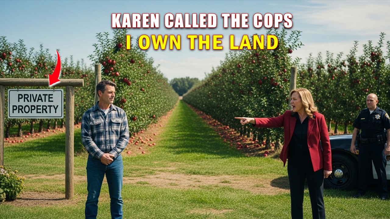 HOA Karen Called the Cops on My Apple Farm &mdash; Didn&rsquo;t Know I Own the Land