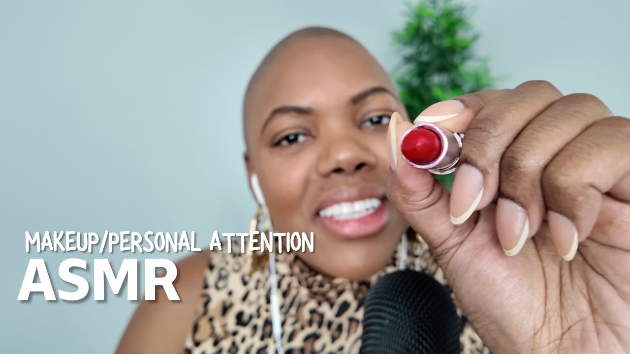 ASMR: Делаю тебе макияж ✨ Успокаивающее личное внимание