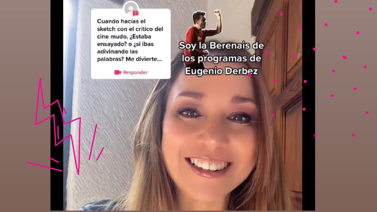 De cuando trabajé con Derbez.