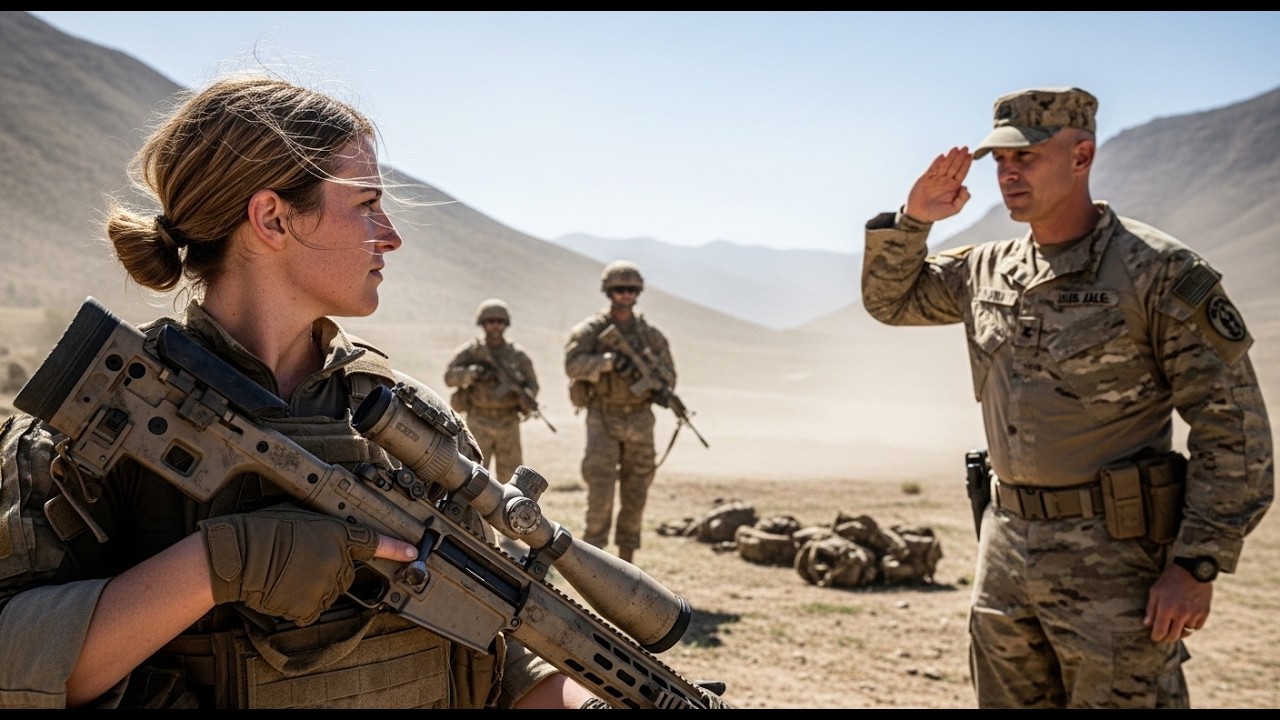 No Rank, No Identity — Still, the SEAL Commander Saluted the Enigmatic Female Sniper