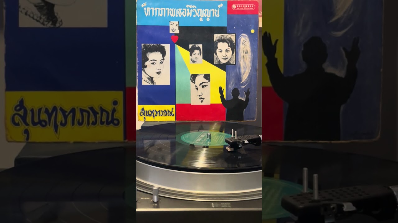 หากภาพเธอมีวิญญาณ - มัณฑนา โมรากุล (แผ่น LP ตราโคลัมเบีย made in india)