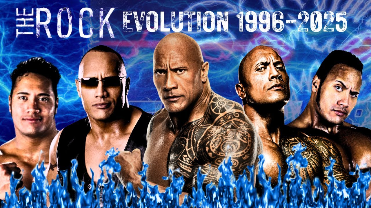 Evolution of The Rock (1996-2025)
