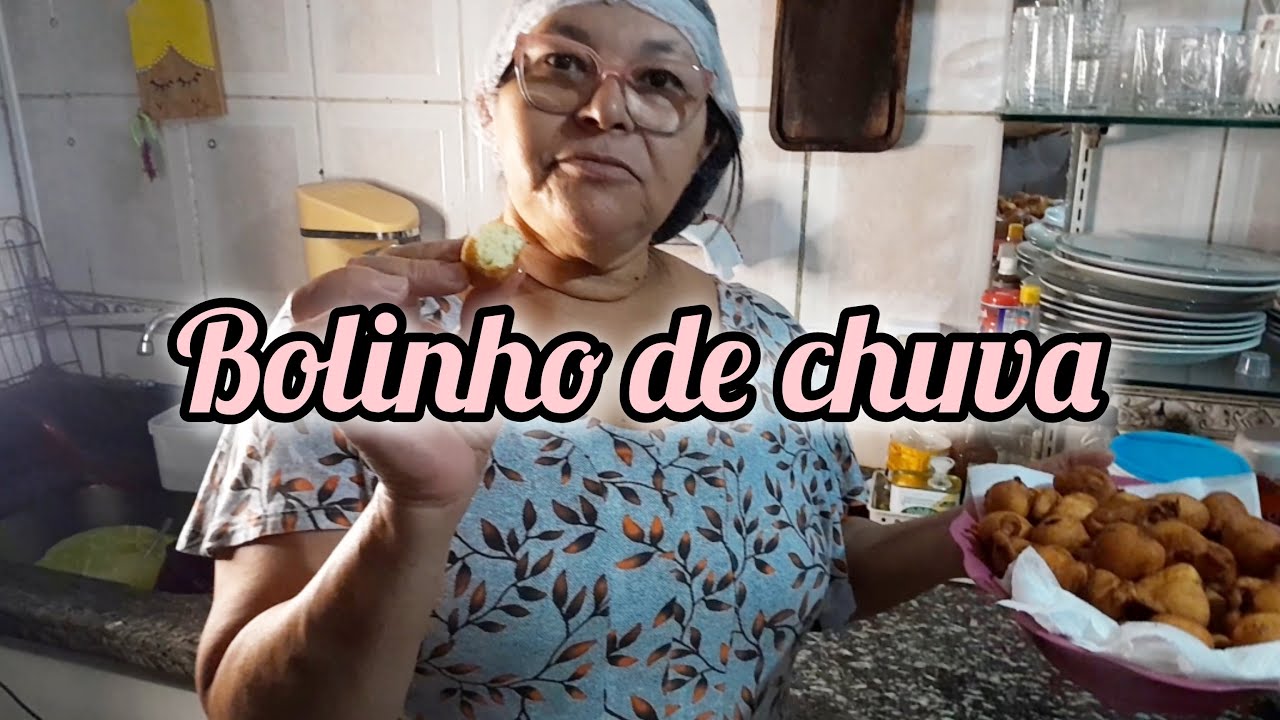 Bolinho de chuva#fácil de fazer#canal da tete