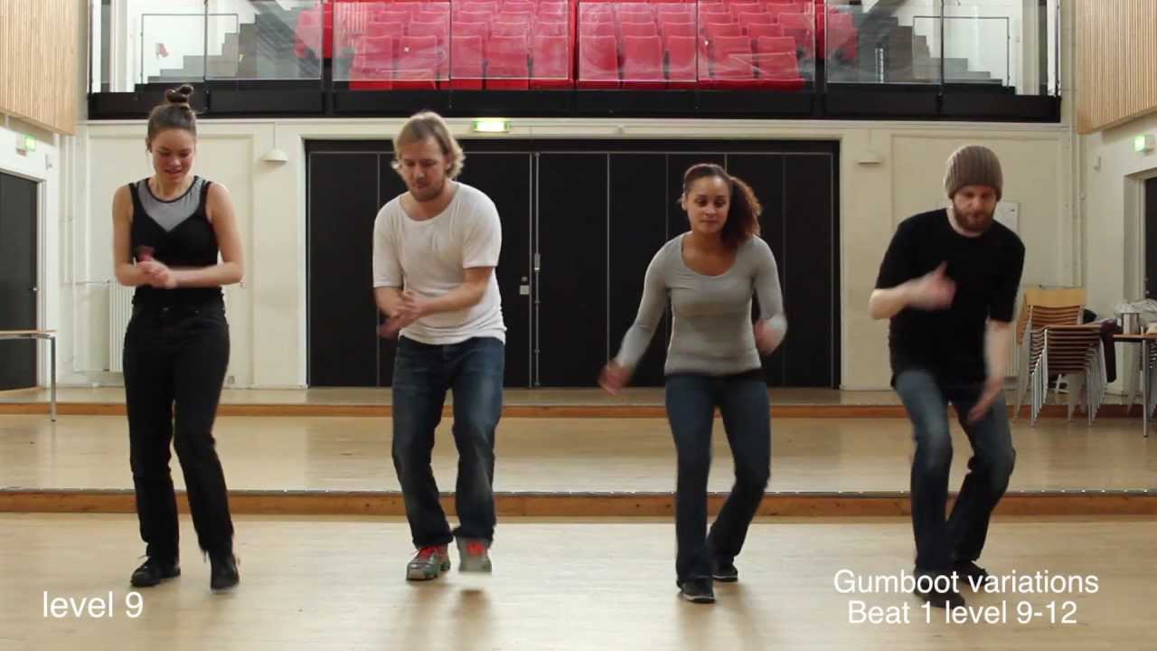 Gumboot variations beat 1 level 9-12