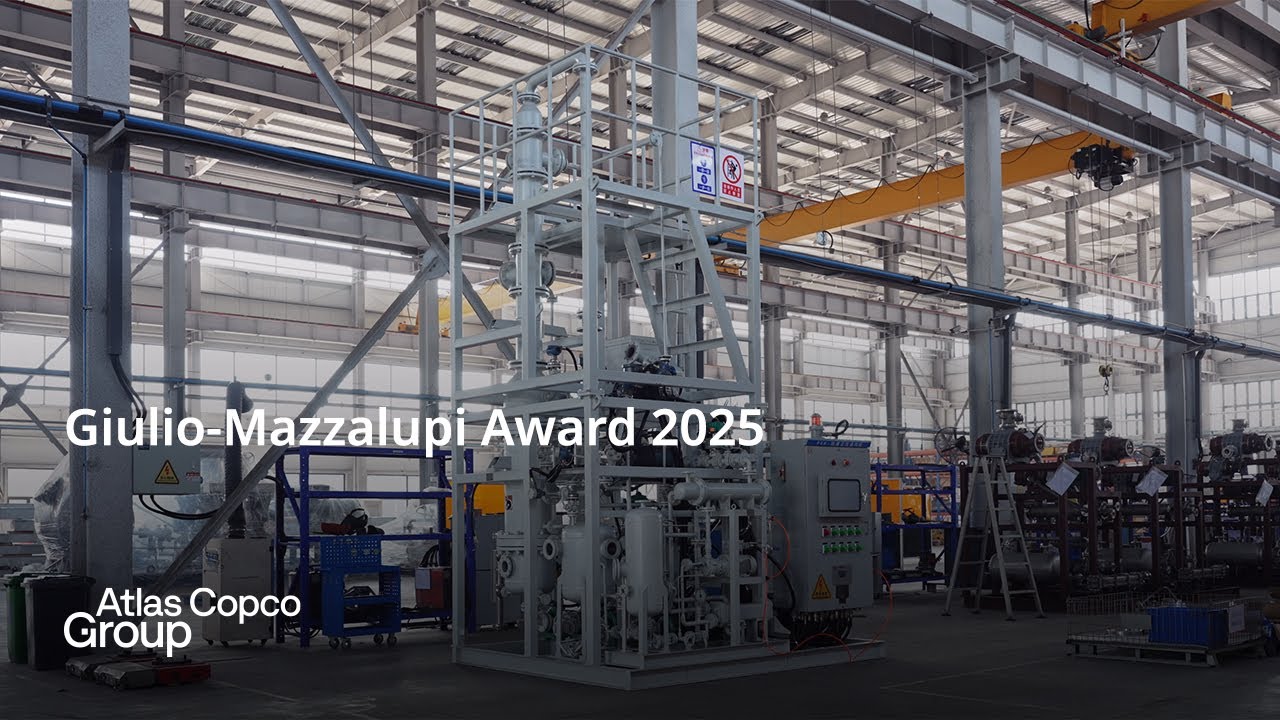 The Giulio Mazzalupi Operational Excellence Award 2025 | Atlas Copco Group