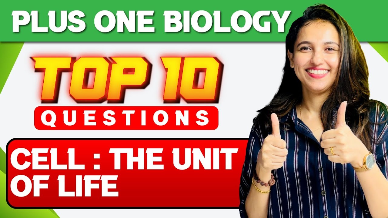 Plus One Christmas Exam | Biology | Cell: The Unit Of Life | Important 10 Questions | Exam Winner