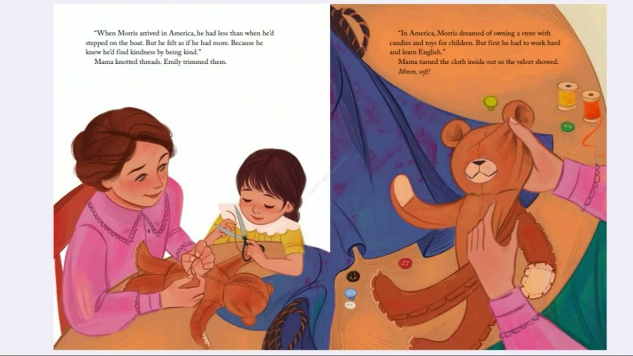 A Teddy Bear for Emily - and President Roosevelt Too! by Nancy Churnin & Behany Stancliffe