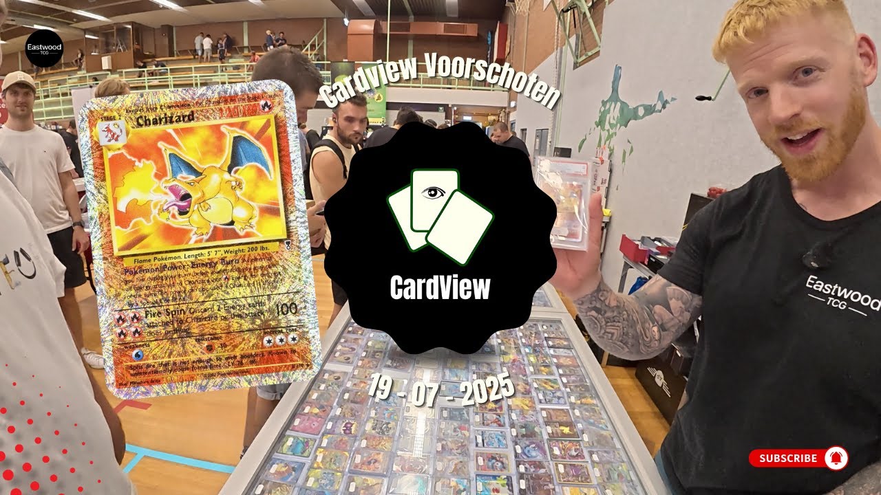 Vendor POV Cardview Voorschoten 19-07-2025! Pokémon TCG Deals met veel Graded Kaarten #tcg #pokemon