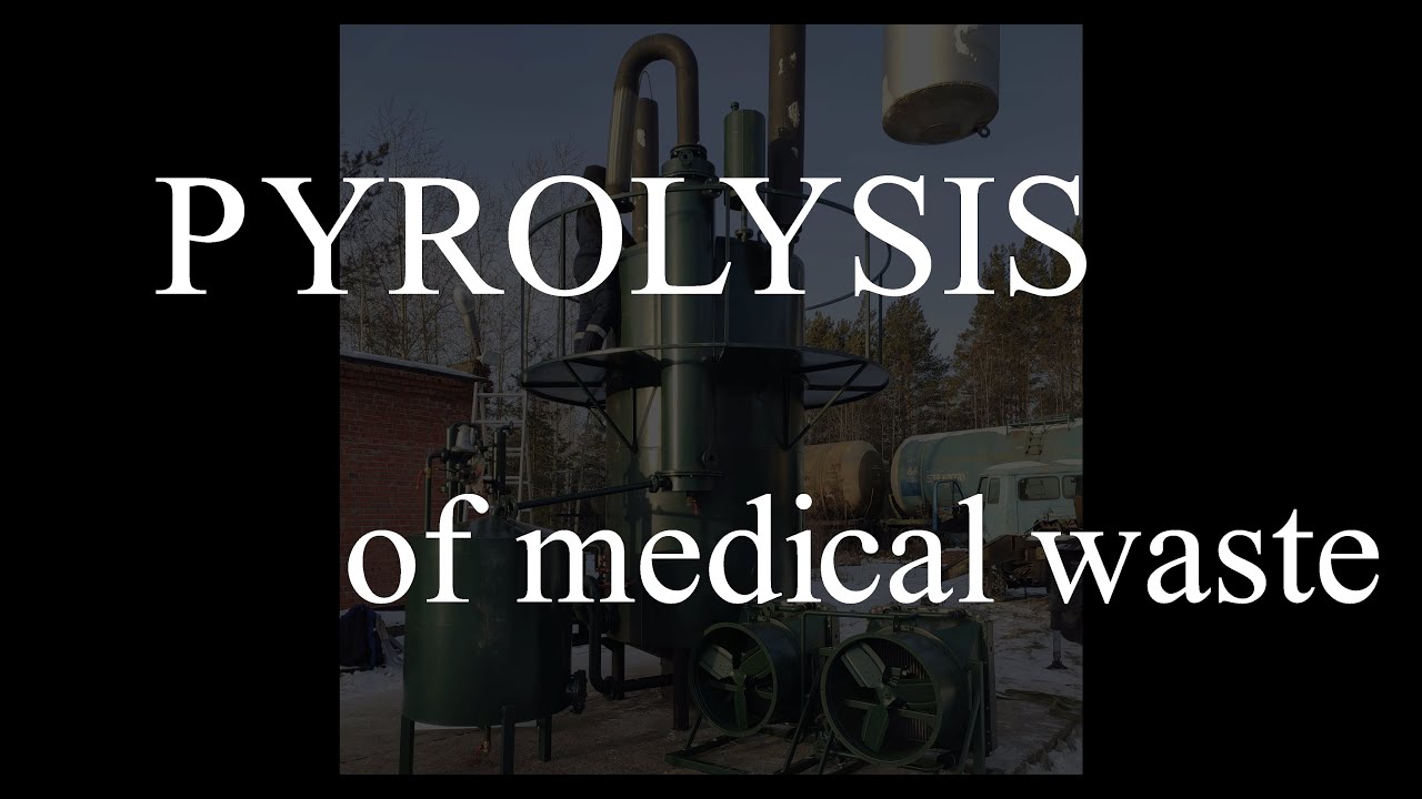 Recycling of medical waste with pyrolysis plant FORTAN